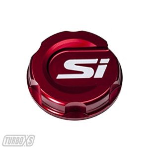Honda Civic Sport Oil Cap - Turbo XS - Si Logo - Red - `16-`19